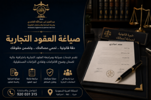 صياغة العقود التجارية