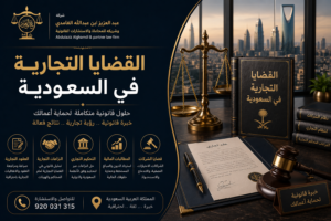 القضايا التجارية في السعودية