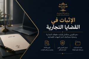 الإثبات في القضايا التجارية