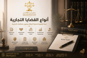 أنواع القضايا التجارية