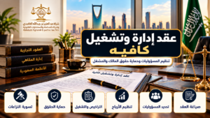 عقد إدارة وتشغيل كافيه
