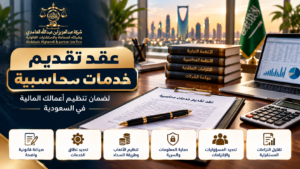 عقد تقديم خدمات محاسبية