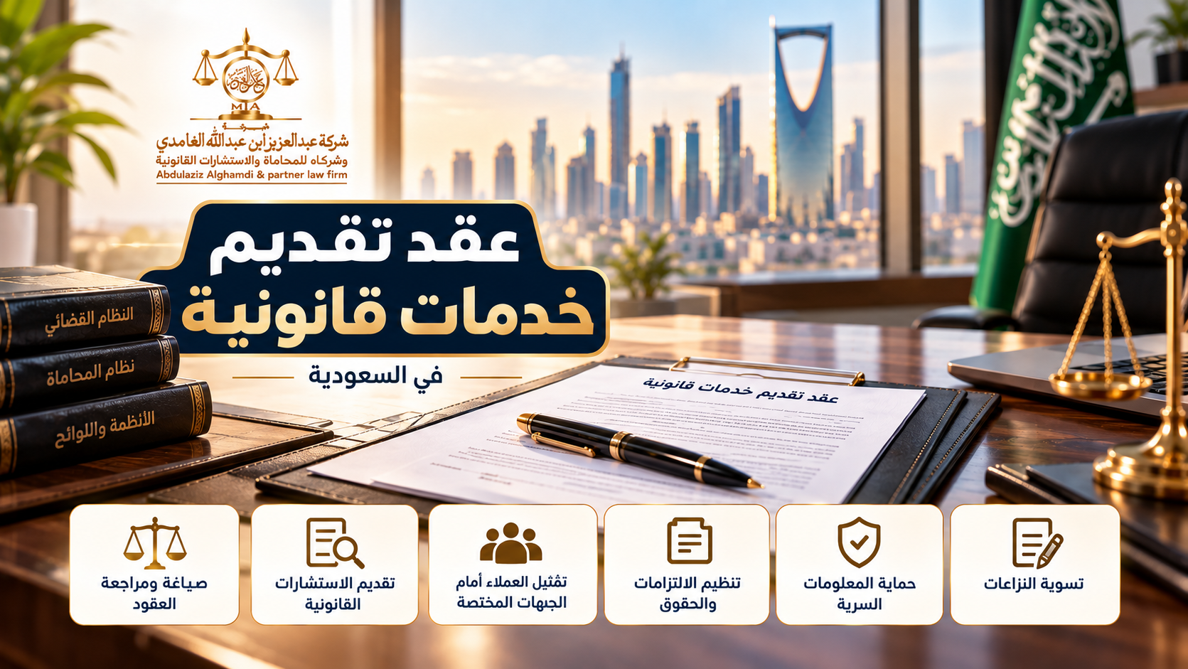 عقد تقديم خدمات قانونية